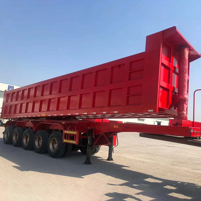 Rear Dump Trailer --- Fence Type