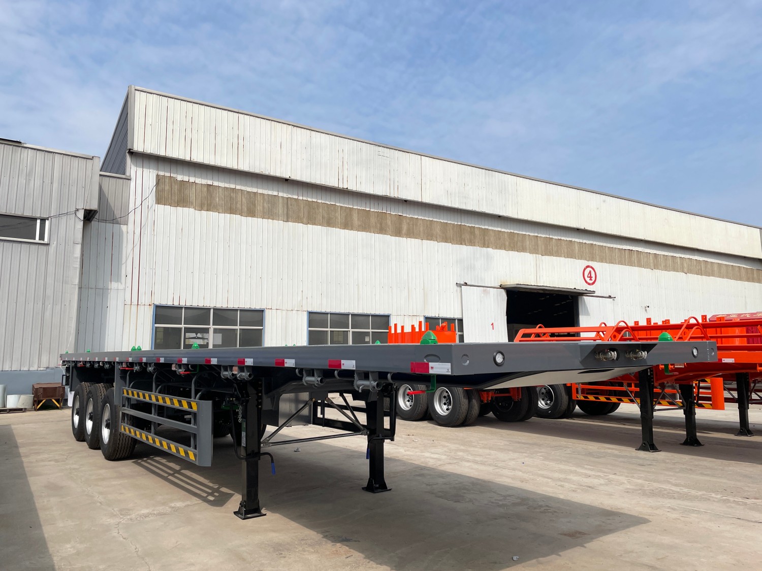 Flatbed Semi Trailer