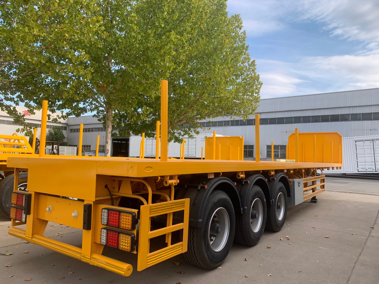Flatbed Semi Trailer